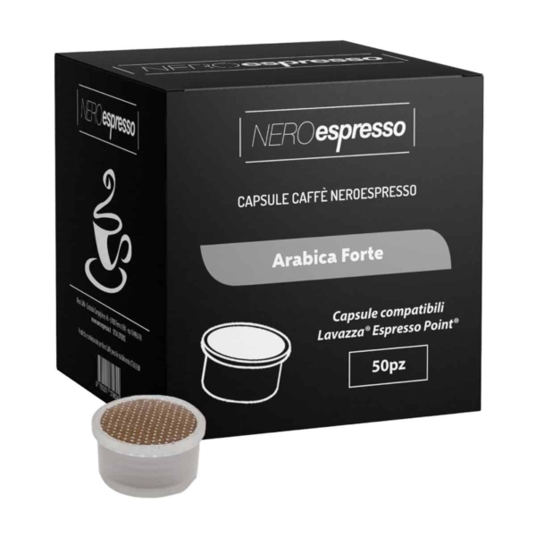 capsule caffè arabica forte lavazza espresso point