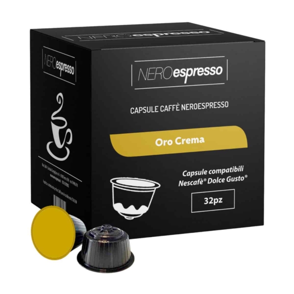 capsule caffè oro crema nescafè dolce gusto