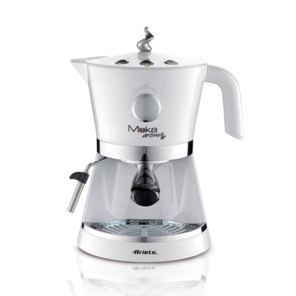 moka aroma ariete di colore bianco