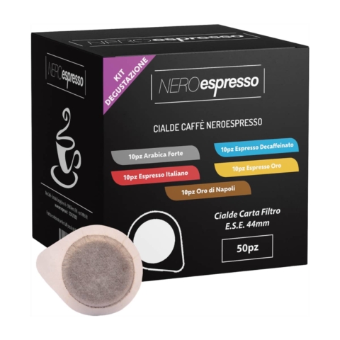 kit degustazione cialde caffè ese 44mm