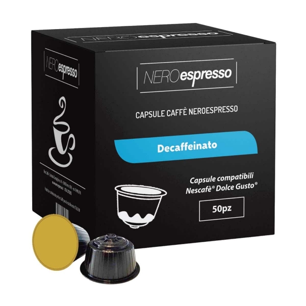 capsule caffè decaffeinato compatibili dolce gusto