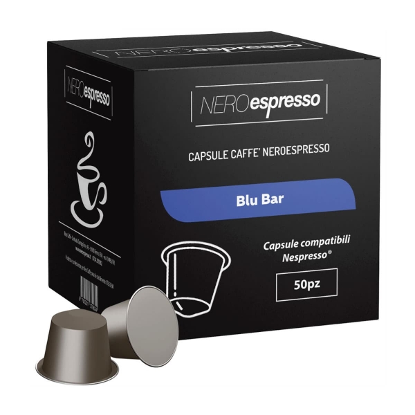 capsule caffè miscela blu bar compatibili nespresso