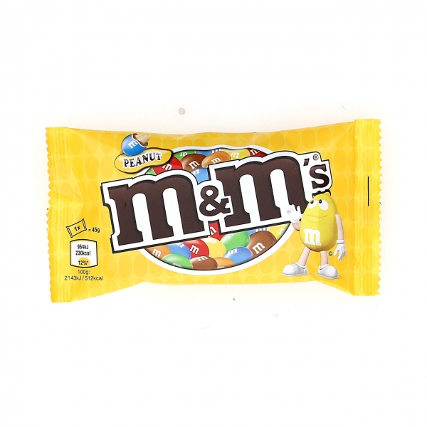 snack mars m&ms arachidi