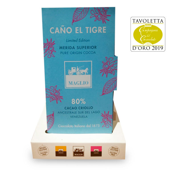 tavoletta cioccolato cano el tigre maglio