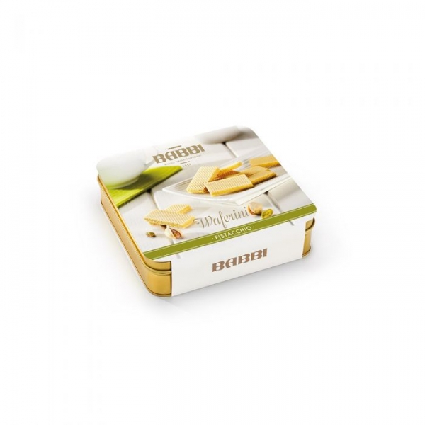 confezione di waferini oro al pistacchio