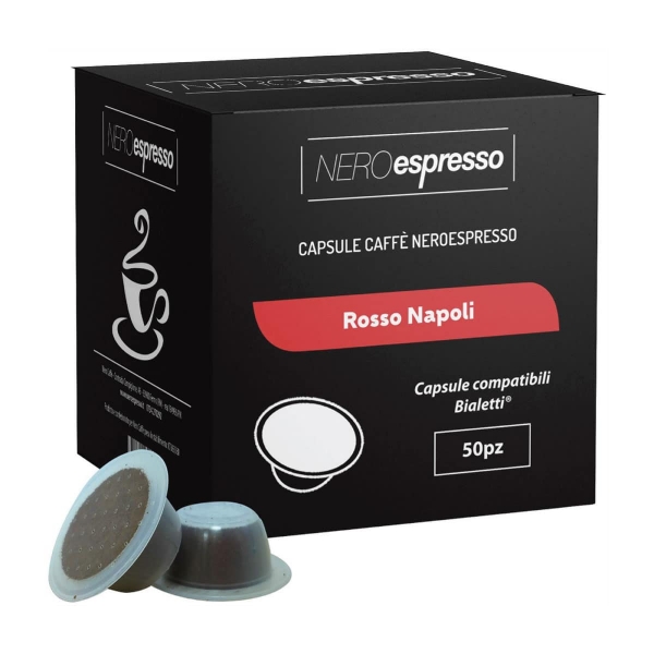 capusle caffè rosso napoli compatibili bialetti