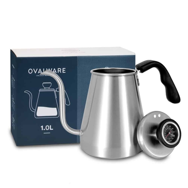 Ovalware RJ3 Thermometer Drip Kettle
