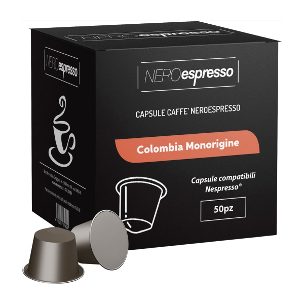 capsule caffe colombia monorigine compatibili nespresso