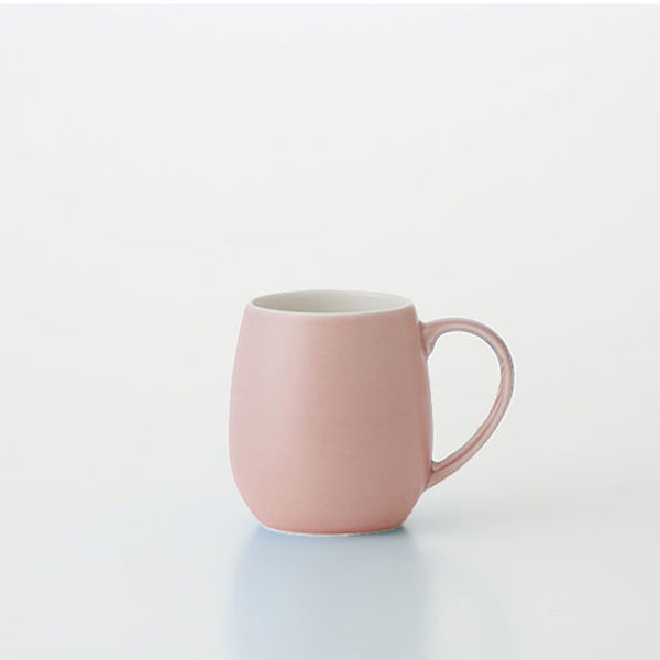 tazza aroma origami rosa opaco