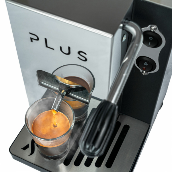Macchina da caffè a cialde Aroma Plus+ Silver