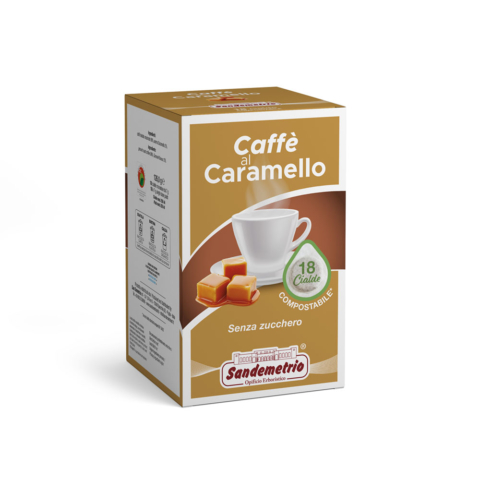 caffè al caramello in cialde