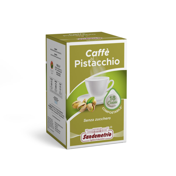 caffè al pistacchio in cialde