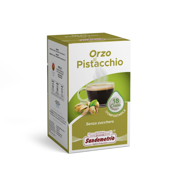 Orzo al pistacchio in cialde