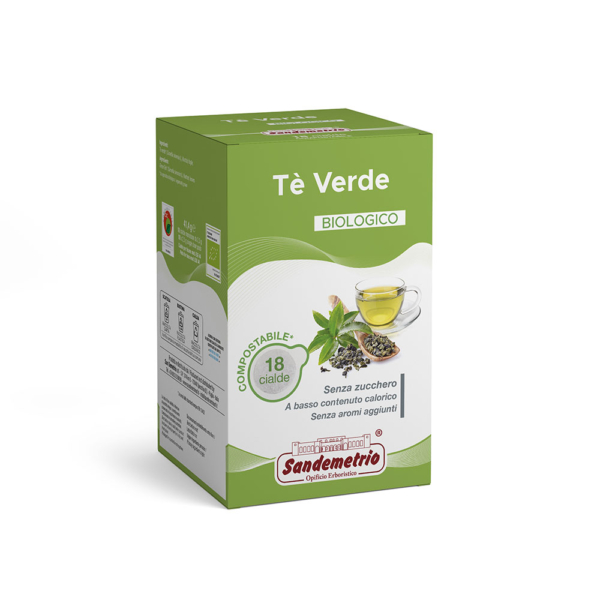 tè verde in cialde