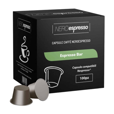 capsule caffè espresso bar compatibili nespresso